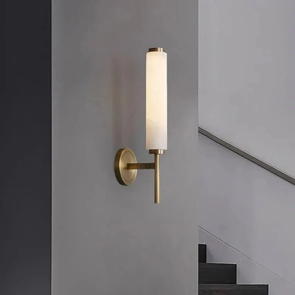 Applique Murale LED en Marbre Naturel, Design Moderne pour Salon et Chambre - Luminous Place