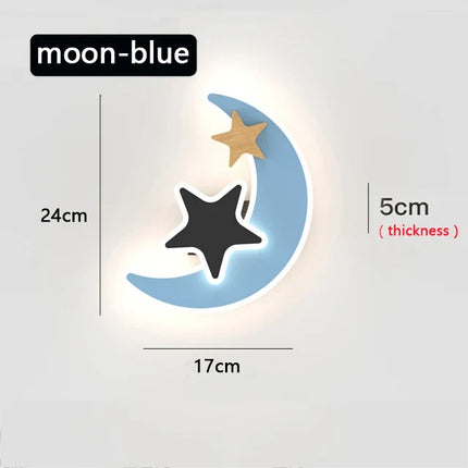 Applique Murale LED Moderne Fusée en Aluminium pour Chambre Enfant