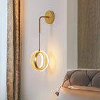 rond doré / Blanc chaud (2700-3500K)