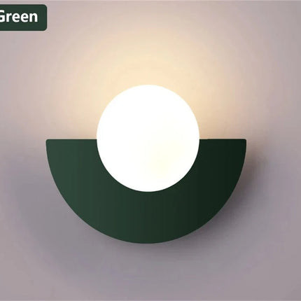 Applique Murale LED G9 Boule Plastique Design Moderne pour Chambre et Couloir - Luminous Place