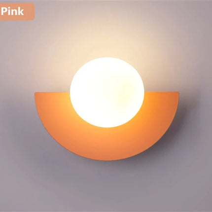 Applique Murale LED G9 Boule Plastique Design Moderne pour Chambre et Couloir - Luminous Place