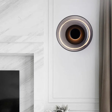 Applique Murale Moderne en Verre LED, Lumière Ambiante pour Salon et Chambre