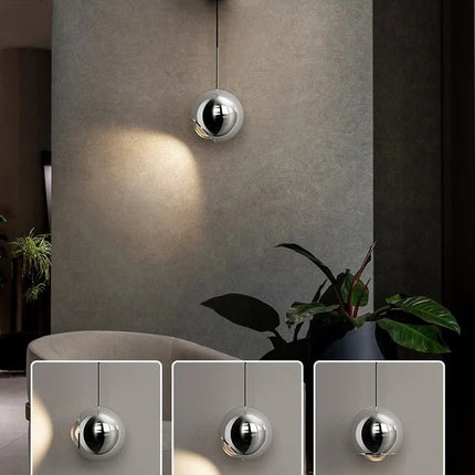 Applique Murale LED Réglable Moderne en Aluminium Noir pour Chambre et Salon - Luminous Place