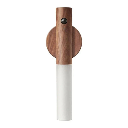 Applique Murale LED Bois Rechargeable à Détection, Lumière Chaude d’Ambiance - Luminous Place