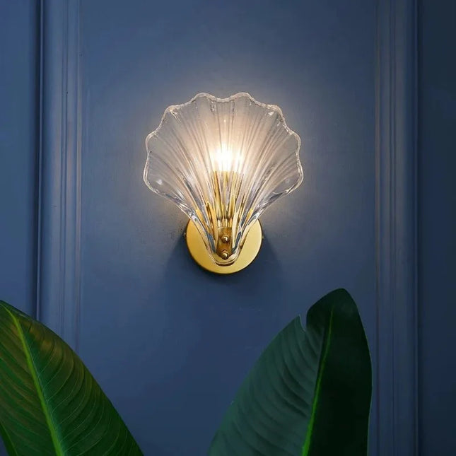Applique Murale Nordique en Verre, Luminaire E14 pour Chambre et Salon - Luminous Place