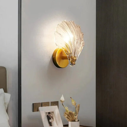 Applique Murale Nordique en Verre, Luminaire E14 pour Chambre et Salon - Luminous Place
