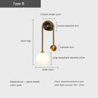 type B gauche / Lumière chaude