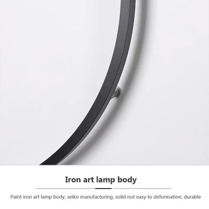 Applique Murale LED Circulaire Nordique en Acrylique, Luminaire Mural Design Moderne - Luminous Place