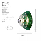 Vert 30CM / UK prise / Lumière chaude