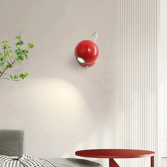 Applique Murale Minimaliste en Aluminium avec Interrupteur Réglable pour Chambre - Luminous Place