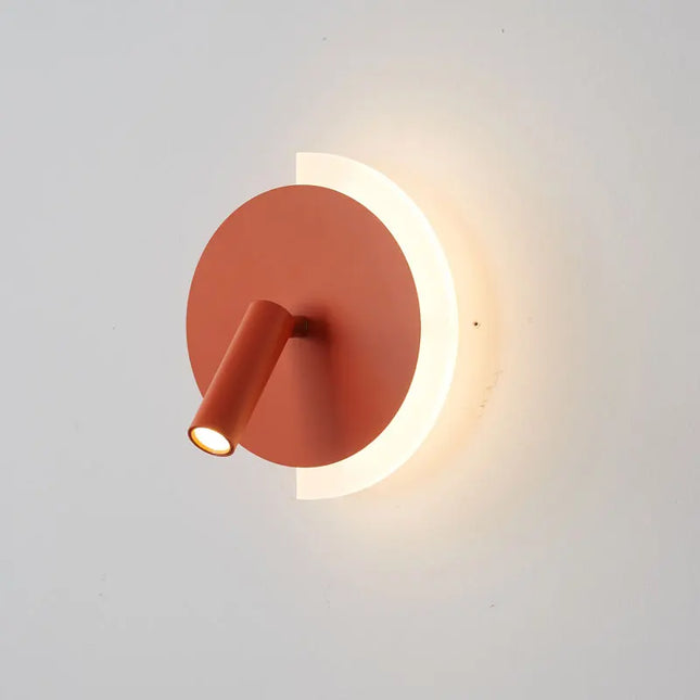 Applique Murale LED Design Moderne en Métal avec Lumière Blanche Chaude, Ambiance Cosy pour Salon et Chambre