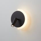 Noir / Lumière chaude|D19xH6.5cm