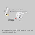 WD180-blanc / Rotatif et à intensité variable / Blanc froid (5500-7000K)
