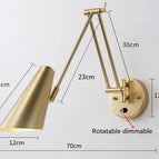 WD247-or / Rotatif et à intensité variable / Blanc froid (5500-7000K)