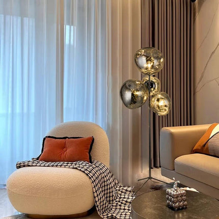 Lampadaire LED moderne nordique pour salon, bureau et chambre - Luminous Place