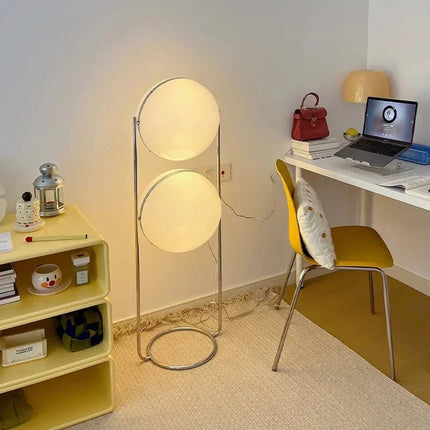 Lampadaire design nordique moderne en acrylique pour salon et chambre - Luminous Place