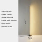 D D20 H120cm 24W / UK prise / Lumière chaude