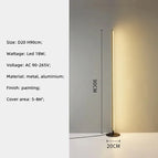 D D20 H90cm 18W / UK prise / Lumière chaude