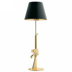 Lampe au Sol Or / Lumière chaude