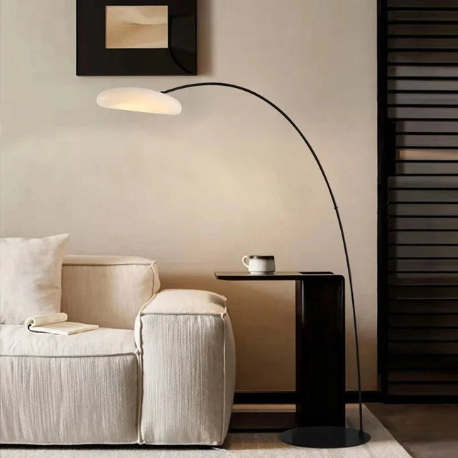 Lampadaire moderne pêche LED minimaliste pour salon et coin canapé - Luminous Place