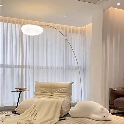 Lampadaire moderne pêche LED minimaliste pour salon et coin canapé - Luminous Place
