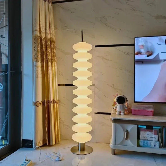 Lampadaire danois en forme de gourde, style nordique moderne, LED décorative intérieure - Luminous Place