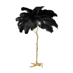 Noir / AU prise / H60cm 25 plumes