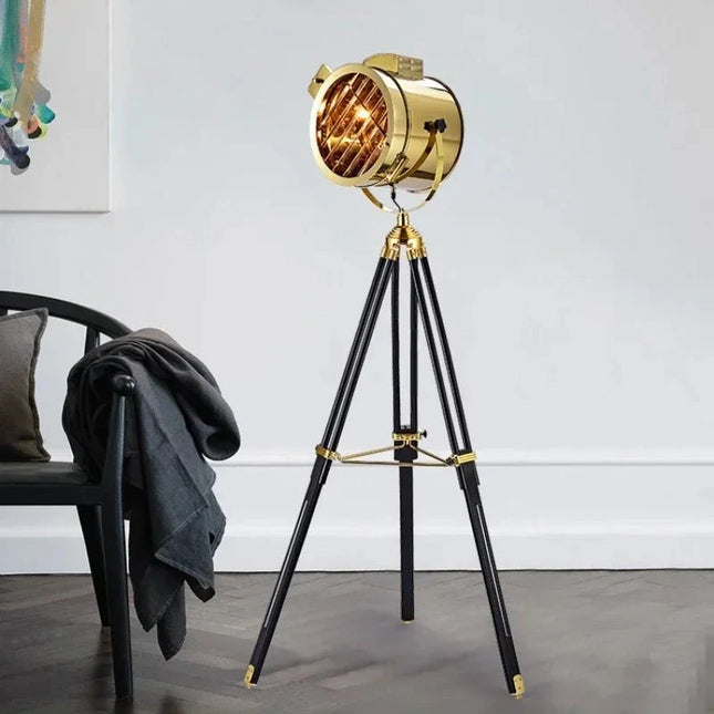 Lampadaire LED en acier inoxydable design nordique, lumière chaleureuse pour intérieur - Luminous Place