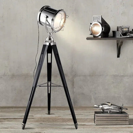 Lampadaire LED en acier inoxydable design nordique, lumière chaleureuse pour intérieur - Luminous Place