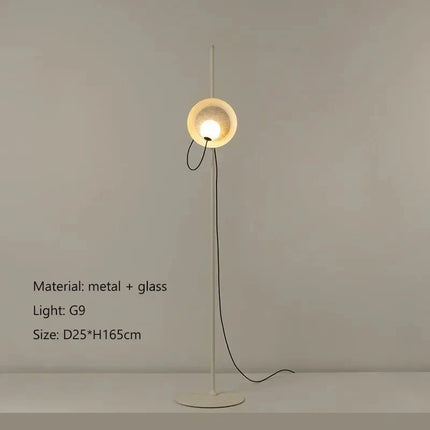 Lampadaire LED magnétique réglable design moderne en métal pour salon et chambre - Luminous Place