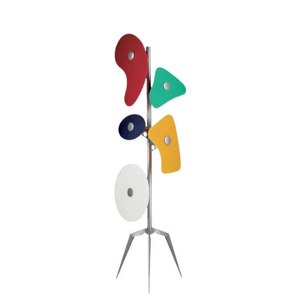 Lampadaire scandinave design LED en fer forgé et acrylique, lumière d’ambiance - Luminous Place
