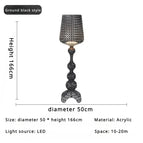 D50 H166CM  Noir / Lumière froide