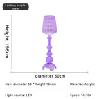 D50 H166CM  Violet / Lumière froide