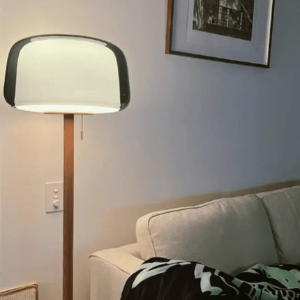 Lampadaire LED moderne en verre et métal, éclairage décoratif pour salon et bureau - Luminous Place
