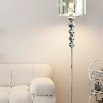Lampadaire LED autoportant avec télécommande, design moderne pour intérieur - Luminous Place
