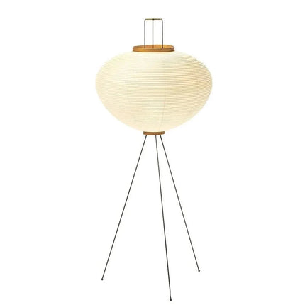 Lampadaire en papier de riz japonais Xuan, design rétro et lumière chaleureuse - Luminous Place