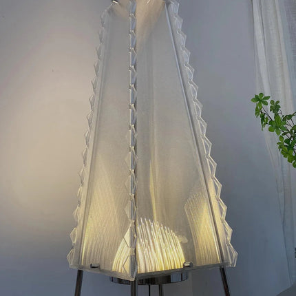 Lampadaire design nordique moderne en acrylique pour salon et chambre - Luminous Place