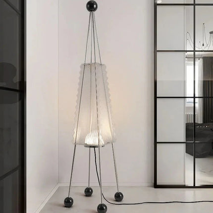 Lampadaire design nordique moderne en acrylique pour salon et chambre - Luminous Place