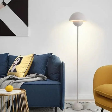 Lampadaire champignon moderne E27 en métal avec lumière LED dimmable pour ambiance cosy - Luminous Place