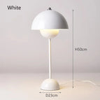 Blanc Lampe de Table / AU prise / Lumière Froide