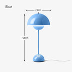 Bleu Lampe de Table / AU prise / Lumière Froide