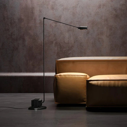 Lampadaire design italien vintage Bauhaus bras oscillant réglable LED - Luminous Place