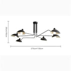 Plafond Lampe-6 / Lumière chaude