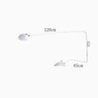 Blanc 2 arm Petit / Lumière chaude