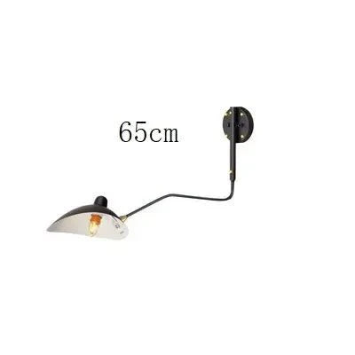 Lampadaire Serge Mouille 3 bras noir trépied réglable style Loft - Luminous Place