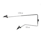 Noir 2 arm grand / Lumière Froide