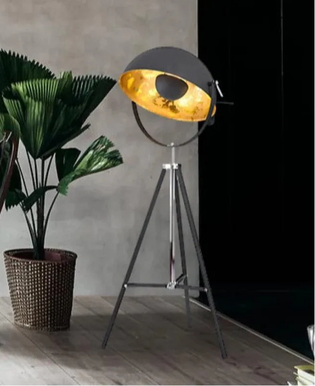 Lampadaire LED moderne rotatif en fer, pliable et détachable pour chambre et salon - Luminous Place