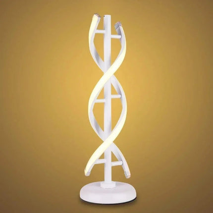 Lampadaire LED moderne postmoderne spirale verticale RGB pour salon et étude - Luminous Place