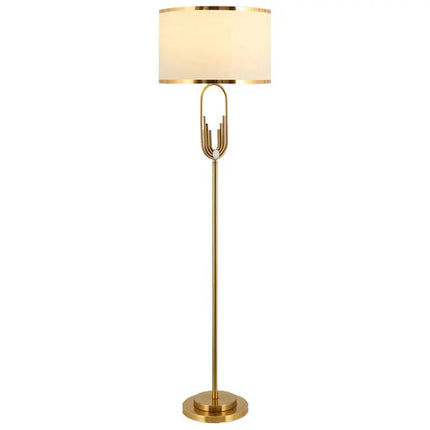Lampadaire métal nordique design post - moderne pour salon et chambre - Luminous Place