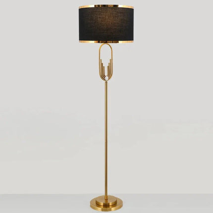 Lampadaire métal nordique design post - moderne pour salon et chambre - Luminous Place